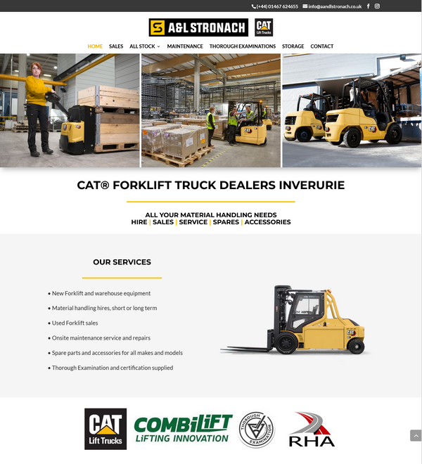 A and L Stronach Inverurie website A and L Stronach Inverurie website