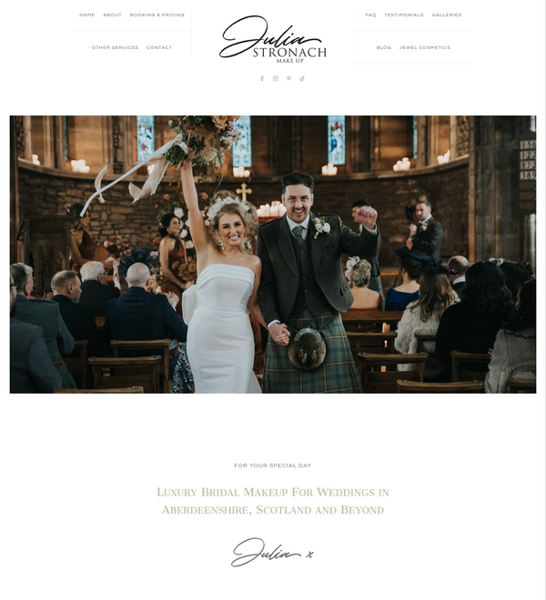 Julia Stronach website